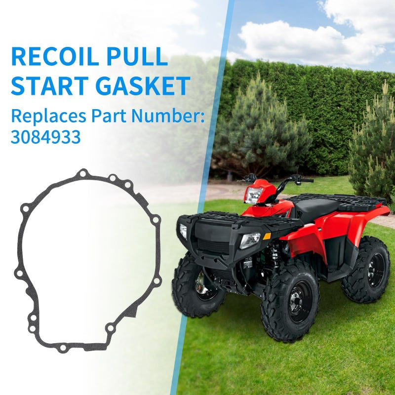 luxlead Recoil Pull Start Gasket Compatible with 1996-2011 Polaris Sportsman 500, Replaces # 3084933 - Image 3
